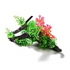 Plastic Artificial Tree Root Plants Decor DJEW-G025-08-2