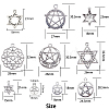 Tibetan Style Alloy Pendants TIBEP-SC0001-28AS-2