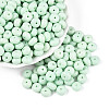 Opaque Baking Paint Glass Seed Beads SEED-N008-03A-06-1