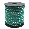 Golden Aluminum Studded Faux Suede Cord LW-D004-13-1