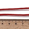 2.5MM Adjustable Braided Nylon Cords Necklace Making FB-CBAA152-02G-28-3