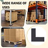 PVC L Shaped Location Marking Corner Sticker DIY-WH0504-919A-5