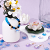 200Pcs Acrylic Bead Caps OACR-SC0001-74-4