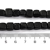 Natural Black Onyx Beads Strands G-G177-E16-02-4