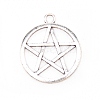 Tibetan Style Alloy Pendants PALLOY-WH0088-60C-AS-1