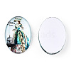 Glass Cabochons GGLA-T004-01-H-2