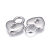 Non-Tarnish 304 Stainless Steel Pendants STAS-F249-22P-01-2