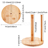 Rotatable Wooden Yarn Spinner DIY-WH0319-19-3