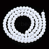 Imitation Jade Glass Beads Strands GLAA-T032-J4mm-MD01-3