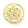 Halloween Series Wax Seal Brass Stamp Heads AJEW-M039-01Q-2