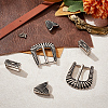 Belt Alloy Buckle Sets DIY-WH0032-47-4