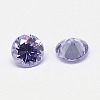 Lilac Faceted Diamond Grade A Cubic Zirconia Pointed Cabochons X-ZIRC-M002-6mm-004-2