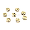 316 Surgical Stainless Steel Rhinestone Spacer Beads X-STAS-L285-001G-02-1-1