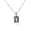 Alloy Prayer Box Urn Ashes Pendant Box Chain Necklace for Women Men PW-WG18929-01-1