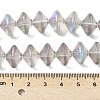 Electroplate Glass Beads Strands EGLA-G038-01A-HR02-4