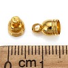 Brass Cord Ends X-KK-D217-8x5-G-3