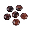 Natural Red Tiger Eye Dyed & Heated Cabochons G-H1596-FR-25mm-10-1