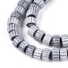 Handmade Millefiori Glass Beads Strands LAMP-T021-27A-02-3