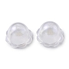 Transparent Acrylic Bead Caps OACR-P007-46-2
