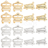 Unicraftale 16Pcs 4 Styles 201 Stainless Steel Pendants STAS-UN0035-69-1