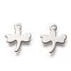 Non-Tarnish 201 Stainless Steel Charms STAS-B001-46P-1