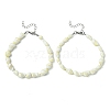 Natural Shell Beads Anklets AJEW-AN00619-1