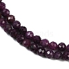 Natural Ruby Beads Strands G-P553-G01-02-5