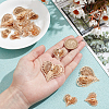 12Pcs 2 Styles Brass Pendants KK-NB0003-92LG-3