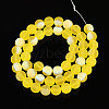 Frosted Transparent Glass Beads Strands LS-GLAA-T032-T8mm-MBB11-2