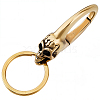 Skull Brass Lobster Claw Clasps KK-WH20002-20A-1