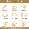 Nickel Decoration Stickers DIY-WH0450-172-2
