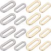36Pcs 4 Styles 304 Stainless Steel Linking Rings STAS-BBC0006-52-1
