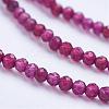 Natural Garnet Beads Strands G-E373-02A-3