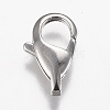 Tarnish Resistant Polished 316 Surgical Stainless Steel Lobster Claw Clasps STAS-Z013-06D-2