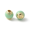 Brass Enamel Beads KK-P294-37G-04-1