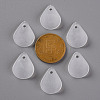 Transparent Frosted Acrylic Pendants MACR-S371-09A-701-3