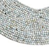 Natural Larimar Beads Strands X-GG-CBA767B-A03-3