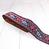 5M Ethnic Style Polycotton Embroidery Ribbon PW-WG33130-26-1