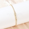 925 Sterling Silver Micro Pave Cubic Zirconia Tennis Bracelets for Women BJEW-C117-01A-G02-1