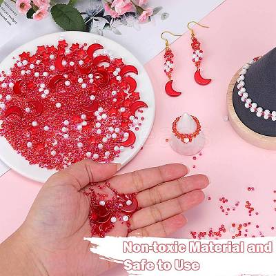 2 Bag Glass & Seed Beads GLAA-SZC0001-94G-1
