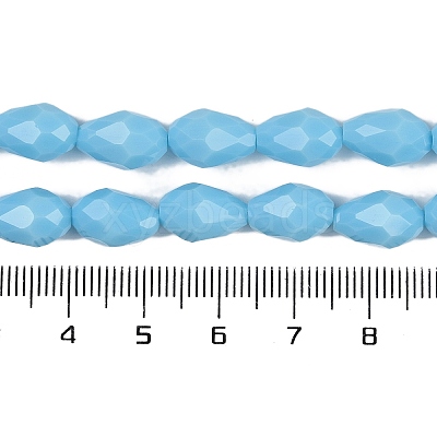 Opaque Solid Color Beads Strands EGLA-N013-P8mm-D10-1