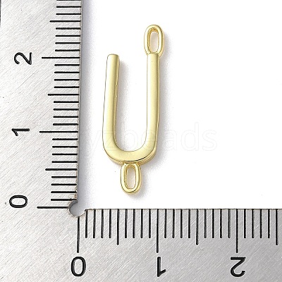 Rack Plating Brass Connector Charms KK-P245-07G-U-1