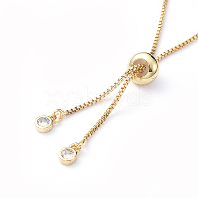 Adjustable Brass Slider Bracelets BJEW-JB05149-1