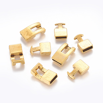 Tibetan Style Snap Lock Clasps GLF11313Y-NF-1