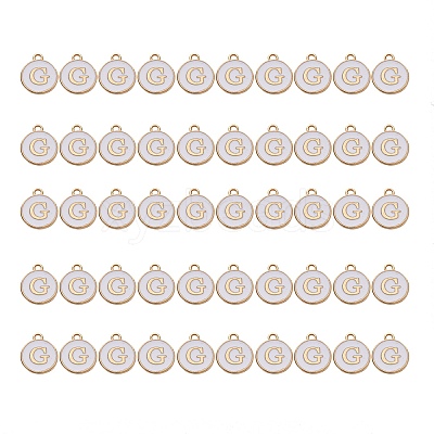 Golden Plated Alloy Charms ENAM-SZ0001-25A-G-1