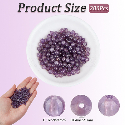 Natural Grade B Amethyst Beads G-PA0002-59A-1