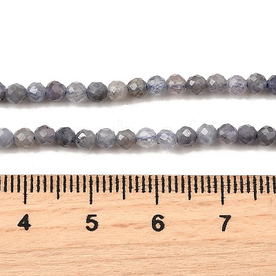 Natural Tanzanite Beads Strands LS-G-S387-A01-3mm-1