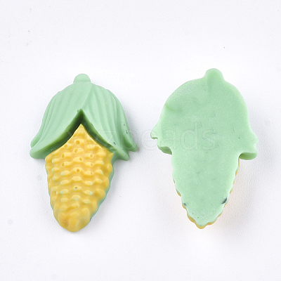 Autumn Theme Resin Cabochons CRES-T010-84-1
