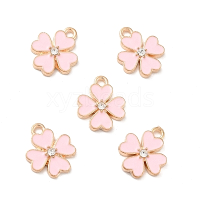 Alloy Enamel Pendants ENAM-D028-01KCG-01-1