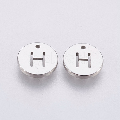 Non-Tarnish 304 Stainless Steel Charms STAS-P212-15P-13-1